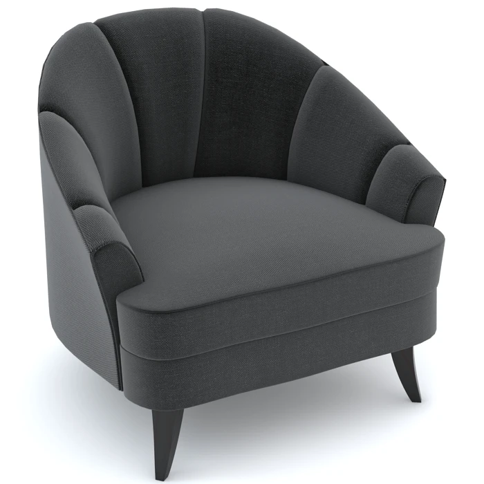 Bolier Modern Luxury Club Chair 92023 3D Model_04